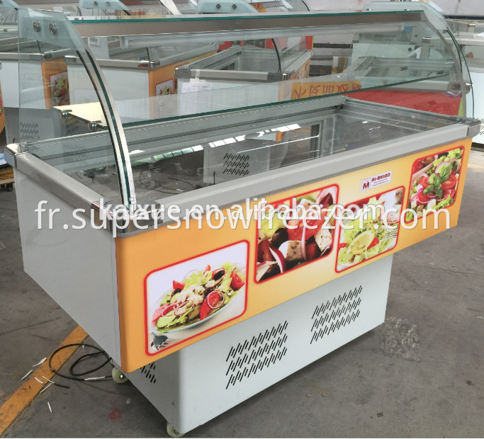 Fresh Meat Display Refrigerator for Supermarket